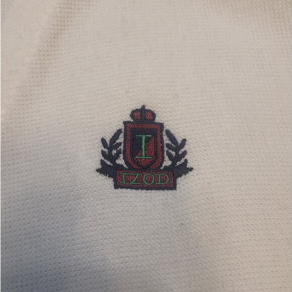 🧶 VTG IZOD 90s Grandpa Cardigan – Men’s XL – Ivory White Knit Sweater –USA Made - Picture 6 of 9